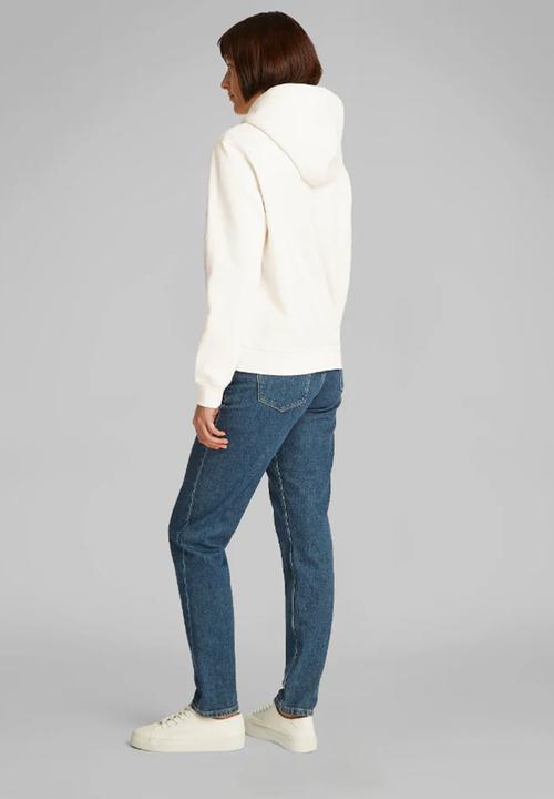 Calvin Klein - Gradient ck hoodie - ivory