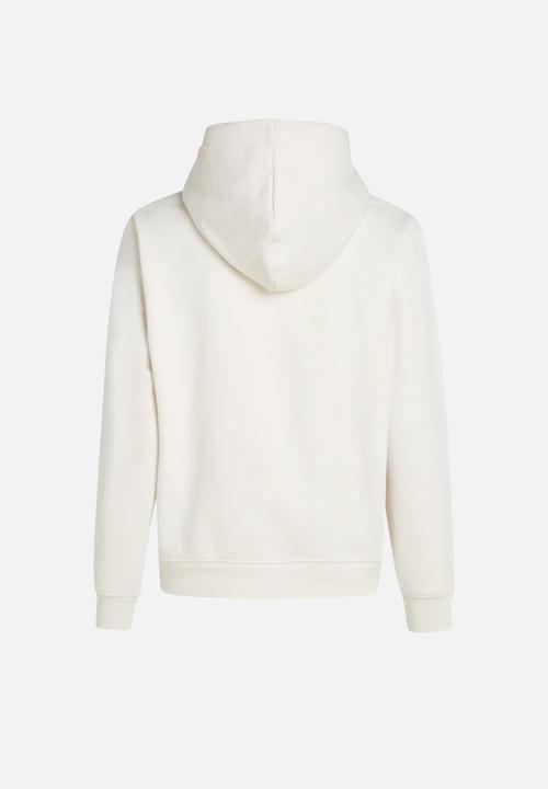 Calvin Klein - Gradient ck hoodie - ivory
