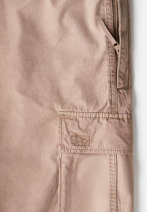 H&M - Relaxed fit cargo shorts - beige