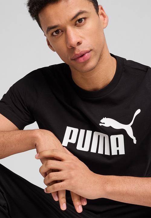 PUMA - ESS No. 1 Logo Tee -  Black