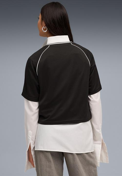 PUMA - ESS Relaxed Cropped Football Jersey PUMA