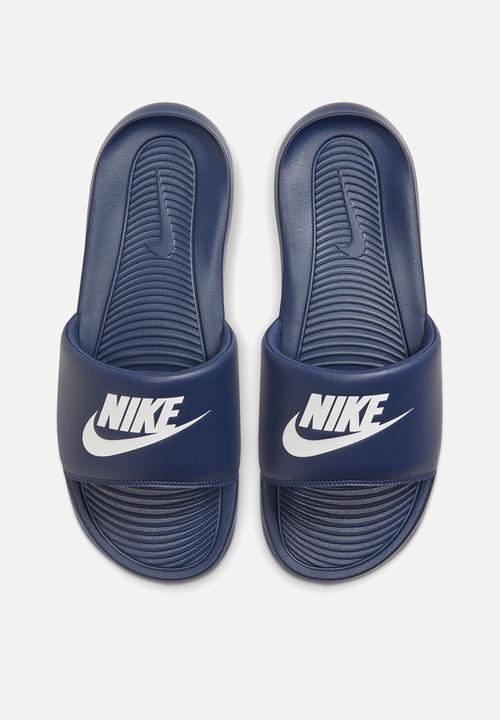 Nike - Nike victori one slide - midnight navy/white