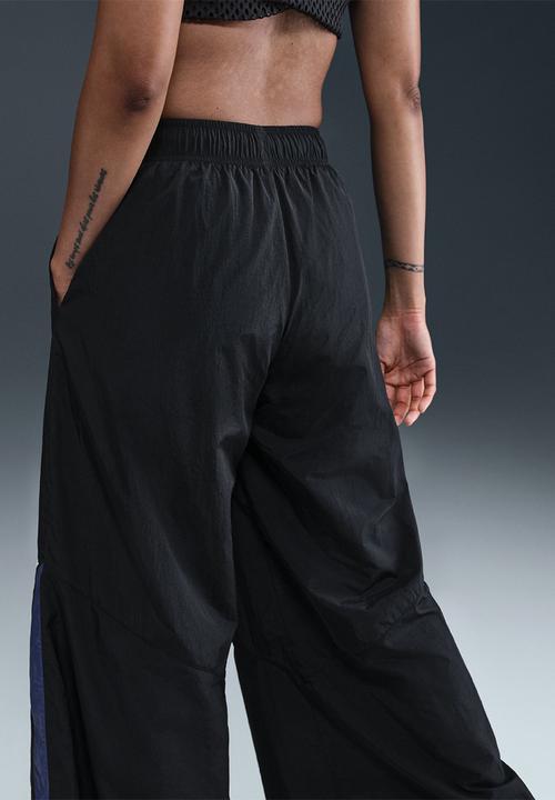 Nike - Nike Wide Leg Woven Pant - Black/Sail