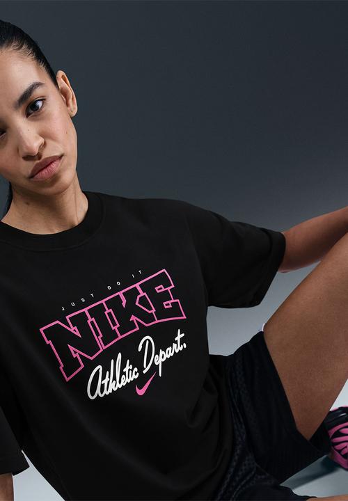 Nike - Nike womens Phoenix Fleece tee - black