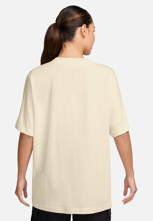 Nike - Nike womens Phoenix Fleece tee - pale ivory