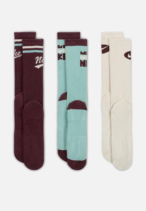 Nike - Everyday Plus Crew Sock 3pk - Multi