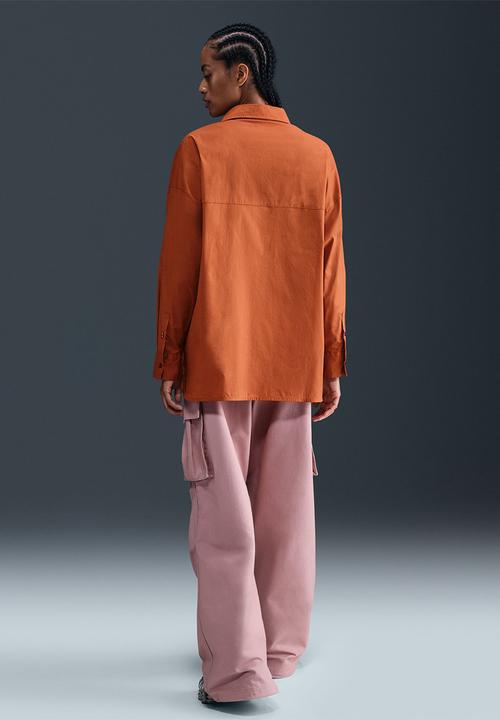 Nike - Nike womens no chill top - dark russet/sail