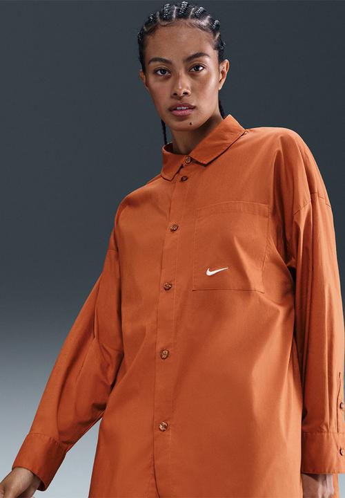 Nike - Nike womens no chill top - dark russet/sail