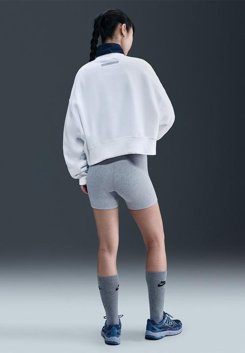 Nike - Nike womens classic shorts - dk grey heather/sail