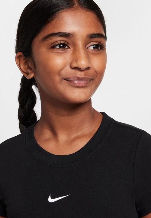 Nike - Girls Nike Sportswear Slim Fit Mod Crop Tee