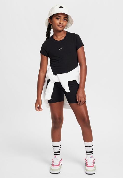 Nike - Girls Nike Sportswear Slim Fit Mod Crop Tee
