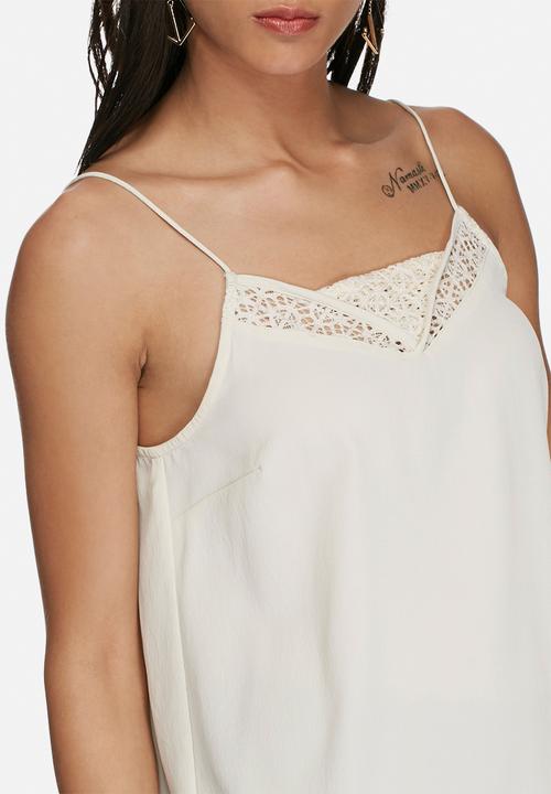 Vero Moda - Lila lace cami