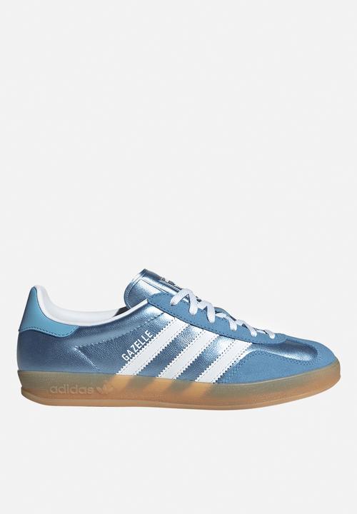 adidas gazelle silver green womens Gazelle Indoor Night Indigo White Suede Blue / 6.5 / M main image 1