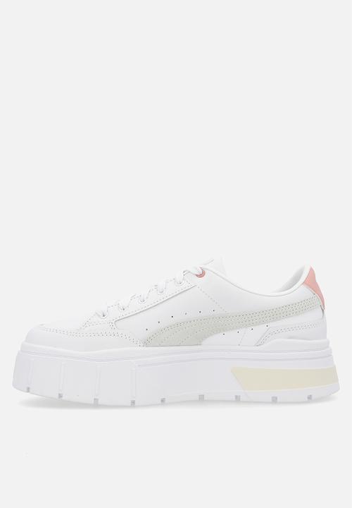 PUMA - Mayze Stack - Puma white-Future Pink