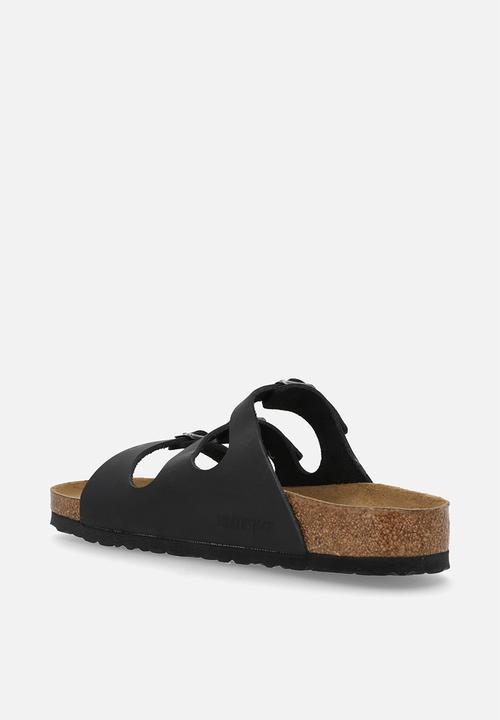 Birkenstock - Florida bs oiled leather - black