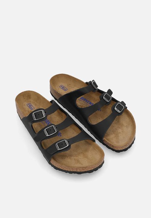 Birkenstock - Florida bs oiled leather - black