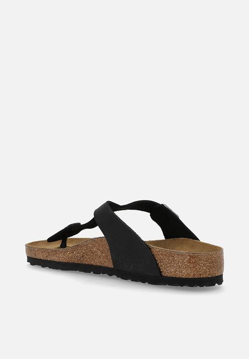 Birkenstock - Gizeh bs oiled leather - black