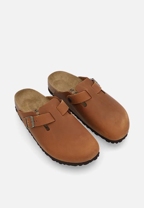Birkenstock - Boston narrow BS oiled leather - cognac