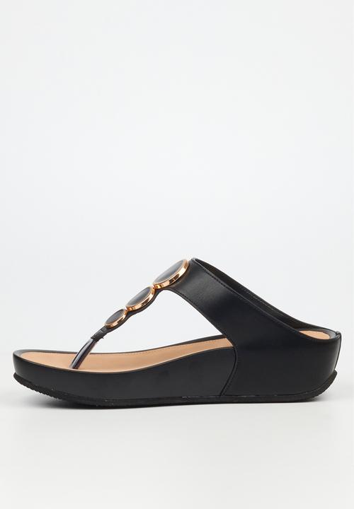 Butterfly Feet - Delia 13 t-bar - black