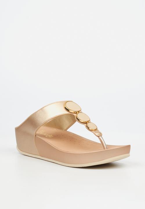 Butterfly Feet - Delia 13 t-bar - champagne
