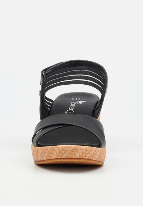 Butterfly Feet - Cathy 2 heel - black