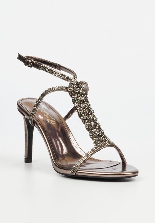 Butterfly Feet - Dione 1 heel - pewter