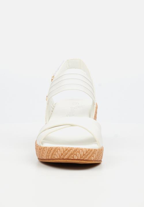 Butterfly Feet - Cathy 2 heel - white