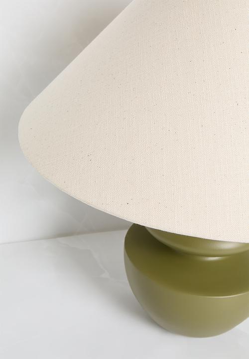 Sixth Floor - Martini table lamp - Olive