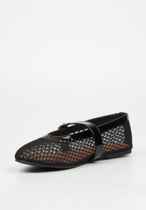 Miss Black - Ayanda 1 mesh pump - black