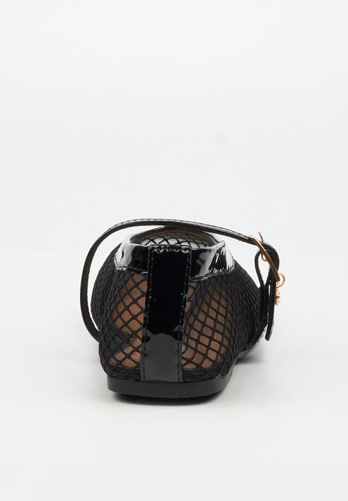 Miss Black - Ayanda 1 mesh pump - black