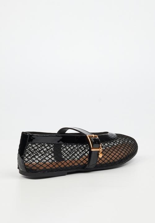 Miss Black - Ayanda 1 mesh pump - black