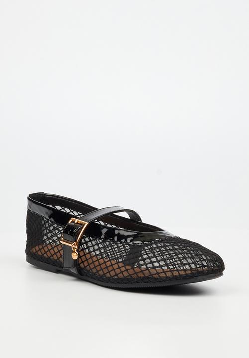 Miss Black - Ayanda 1 mesh pump - black
