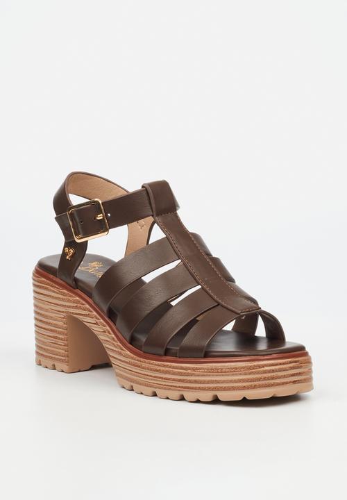 Butterfly Feet - Cambria 1 heel - chocolate