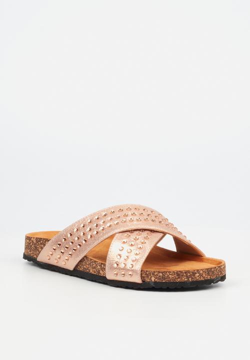 Butterfly Feet - Inge 1 slide - rosegold