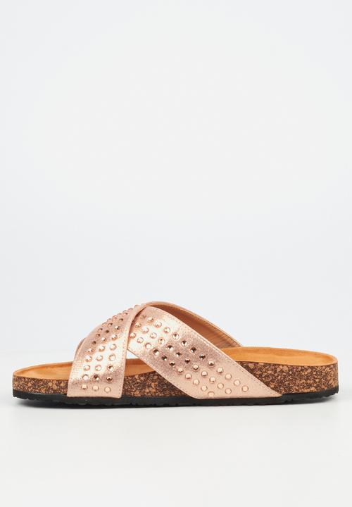 Butterfly Feet - Inge 1 slide - rosegold