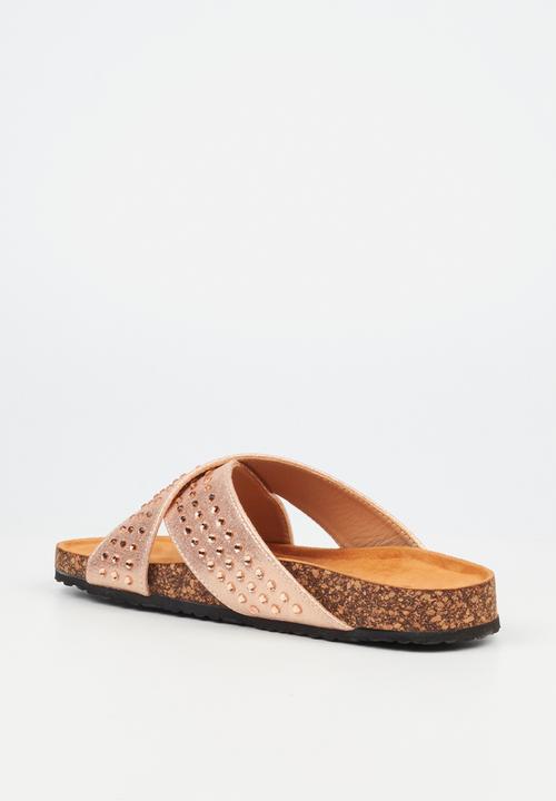 Butterfly Feet - Inge 1 slide - rosegold