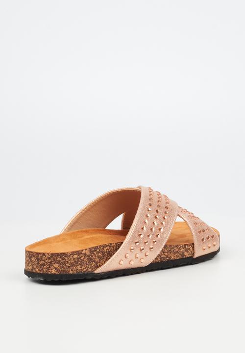 Butterfly Feet - Inge 1 slide - rosegold