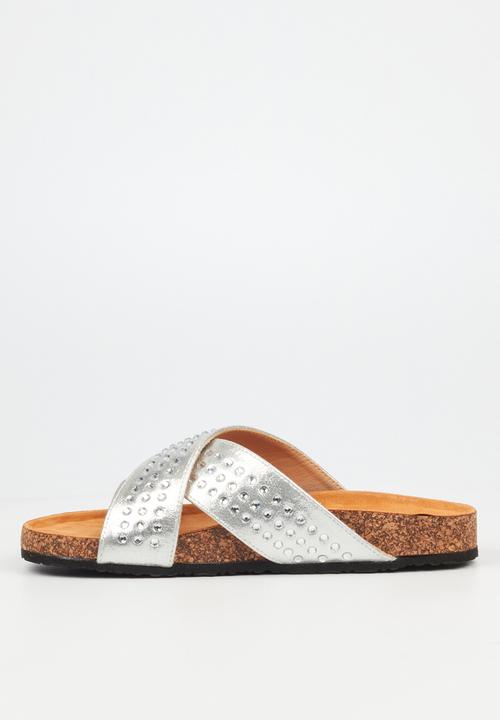 Butterfly Feet - Inge 1 slide - silver