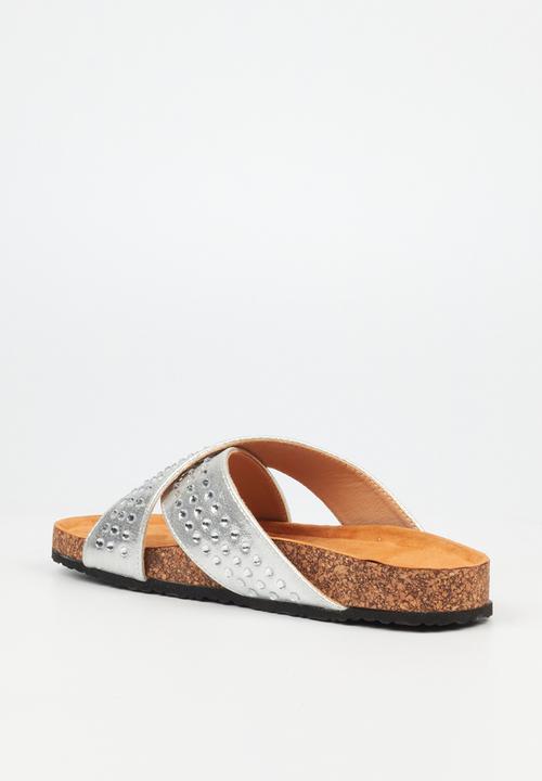 Butterfly Feet - Inge 1 slide - silver