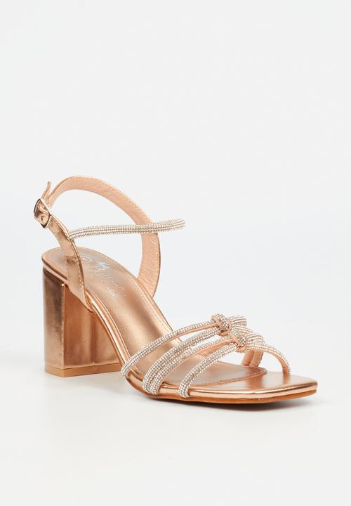 Butterfly Feet - Candi 1 heel - rosegold