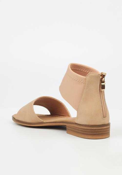 Miss Black - Micah 6 elastic sandal - neutral