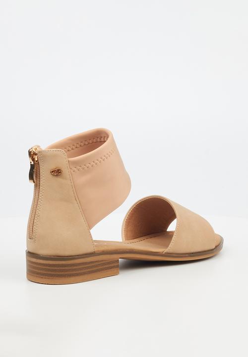 Miss Black - Micah 6 elastic sandal - neutral