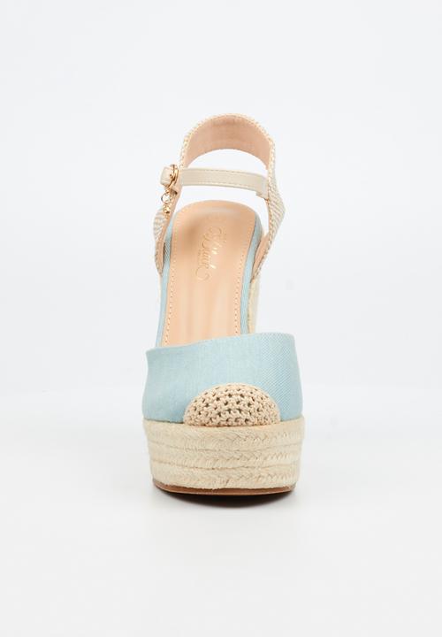 Miss Black - Moniker 9 heel - blue denim