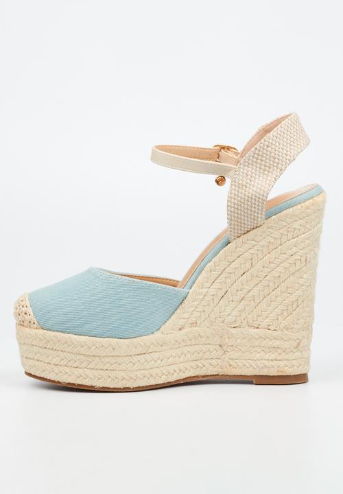 Miss Black - Moniker 9 heel - blue denim
