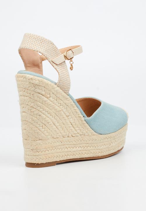 Miss Black - Moniker 9 heel - blue denim