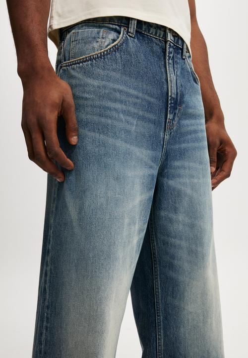 Cotton On - Super Baggy Jean - Vice Blue