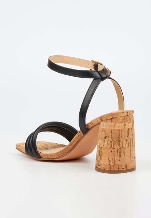 Miss Black - Seona 1 heel - black combo