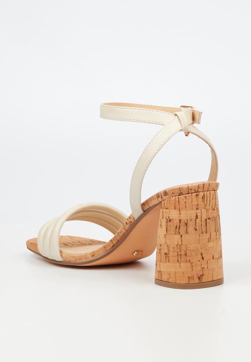 Miss Black - Seona 1 heel - bone combo