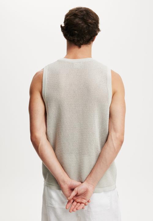 Cotton On - Knit Tank - Grey
