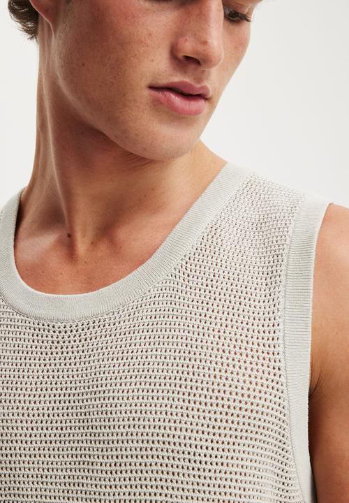 Cotton On - Knit Tank - Grey